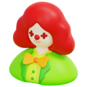 پیش‌نمایش فایل clown-6482842 از پک هالووین