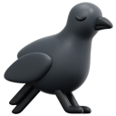 پیش‌نمایش فایل raven-crow-6482849 از پک هالووین