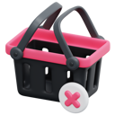 پیش‌نمایش فایل canceldeleteshopping-basketbasketremovecommerceshoppingonline-store3d-6556767 از پک جمعه سیاه