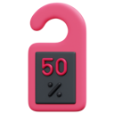 پیش‌نمایش فایل door-hangerdoor-signblack-fridaycommerceshoppingsalediscountpercent3d-6556769 از پک جمعه سیاه
