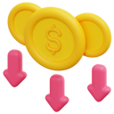 پیش‌نمایش فایل low-pricecheaparrow-downdiscountofferbargainscommerceshoppingpercent3d-6556766 از پک جمعه سیاه