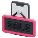 پیش‌نمایش فایل online-shopsmartphoneblack-fridaycommerceshoppingoffersalemobile3d-6556770 از پک جمعه سیاه