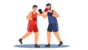 پیش‌نمایش فایل boxers-fighting-7642998 از پک فعالیت ورزشی