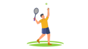 پیش‌نمایش فایل man-playing-tennis-7642996 از پک فعالیت ورزشی
