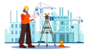 پیش‌نمایش فایل construction-engineer-talking-on-phone-7664871 از پک مهندس عمران