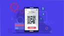 پیش‌نمایش فایل qr-code-app-8185924 از پک مفهوم بارکد