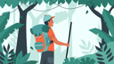 پیش‌نمایش فایل man-hiking-8185911 از پک ماجراجویی