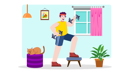 پیش‌نمایش فایل boy-doing-exercise-with-dumbell-8237832 از پک تناسب اندام