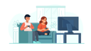 پیش‌نمایش فایل man-and-woman-playing-video-game-8298619 از پک گیمینگ