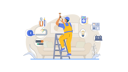 پیش‌نمایش فایل ac-repair-service-8369530 از پک خدمات لوله کشی، برق و تعمیر کولر