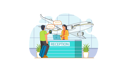 پیش‌نمایش فایل airport-reception-8372364 از پک رزرو سفر