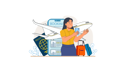 پیش‌نمایش فایل online-flight-booking-8372365 از پک رزرو سفر