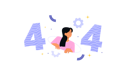 پیش‌نمایش فایل girl-getting-404-error-12261836 از پک خطا