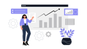 پیش‌نمایش فایل girl-showing-online-growth-chart-12336760 از پک تحول دیجیتال