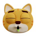 پیش‌نمایش فایل cat-vomiting-emoji-11017117 از پک ایموجی گربه ناز
