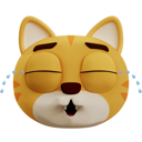 پیش‌نمایش فایل cute-cat-crying-11017107 از پک ایموجی گربه ناز