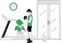 پیش‌نمایش فایل man-doing-barbell-workout-9586768 از پک ورزش