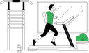 پیش‌نمایش فایل man-exercising-on-treadmill-9586766 از پک ورزش
