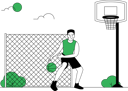 پیش‌نمایش فایل man-playing-basketball-9586767 از پک ورزش
