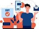 پیش‌نمایش فایل send-mail-9744682 از پک دنیای دیجیتال