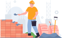 پیش‌نمایش فایل worker-building-wall-9773870 از پک ساخت و ساز خدمات