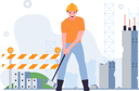 پیش‌نمایش فایل worker-holding-hammer-9773867 از پک ساخت و ساز خدمات