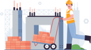 پیش‌نمایش فایل worker-laying-bricks-9773864 از پک ساخت و ساز خدمات