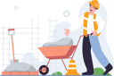 پیش‌نمایش فایل worker-making-cement-mortar-9773876 از پک ساخت و ساز خدمات