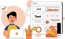 پیش‌نمایش فایل creative-design-homepage-9781528 از پک فعالیت رابط و تجربه کاربری