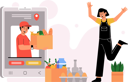 پیش‌نمایش فایل grocery-store-delivery-service-9775630 از پک خواربار