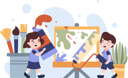 پیش‌نمایش فایل art-craft-class-course-9781760 از پک فعالیت آموزشی کودکان