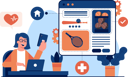 پیش‌نمایش فایل health-consultant-apps-9782061 از پک توسعه وب