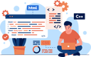 پیش‌نمایش فایل programming-with-coding-9782060 از پک توسعه وب