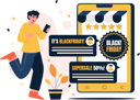 پیش‌نمایش فایل black-friday-sale-announcement-10117131 از پک جمعه سیاه