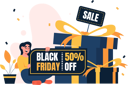 پیش‌نمایش فایل black-friday-shopping-promotion-10117121 از پک جمعه سیاه