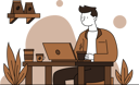 پیش‌نمایش فایل man-drinking-coffee-while-working-10463024 از پک فعالیت‌های دوستداران قهوه