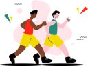 پیش‌نمایش فایل friends-jogging-together-10640125 از پک دوستی