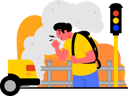 پیش‌نمایش فایل vehicles-smoke-causing-air-pollution-10773361 از پک آلودگی هوا