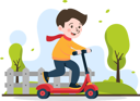 پیش‌نمایش فایل boy-riding-scooter-10772444 از پک فعالیت مهدکودک