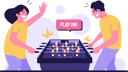 پیش‌نمایش فایل boy-and-girl-playing-table-soccer-together-10772429 از پک فعالیت بازی