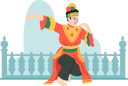 پیش‌نمایش فایل betawi-traditional-dance-from-indonesia-10482283 از پک رقص سنتی اندونزی