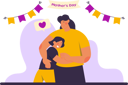پیش‌نمایش فایل young-daughter-hugging-her-mother-10913441 از پک روز مادر