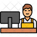 پیش‌نمایش فایل cashier-8536710 از پک خواربار