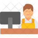 پیش‌نمایش فایل cashier-8536760 از پک خواربار