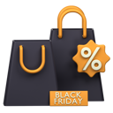 پیش‌نمایش فایل black-friday-shopping-bag-9590628 از پک جمعه سیاه