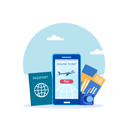 پیش‌نمایش فایل book-flight-ticket-9561595 از پک زمان سفر