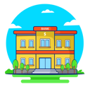 پیش‌نمایش فایل bank-building-11640450 از پک مجموعه ساختمان‌های مغازه