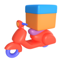 پیش‌نمایش فایل delivery-scooter-8509185 از پک تجارت الکترونیک