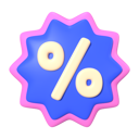 پیش‌نمایش فایل discount-badge-8706440 از پک تجارت الکترونیک