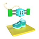 پیش‌نمایش فایل printing-shoe-10114734 از پک چاپ سه بعدی